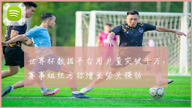 世界杯数据平台用户量突破千万，赛事组织方称增长势头强劲